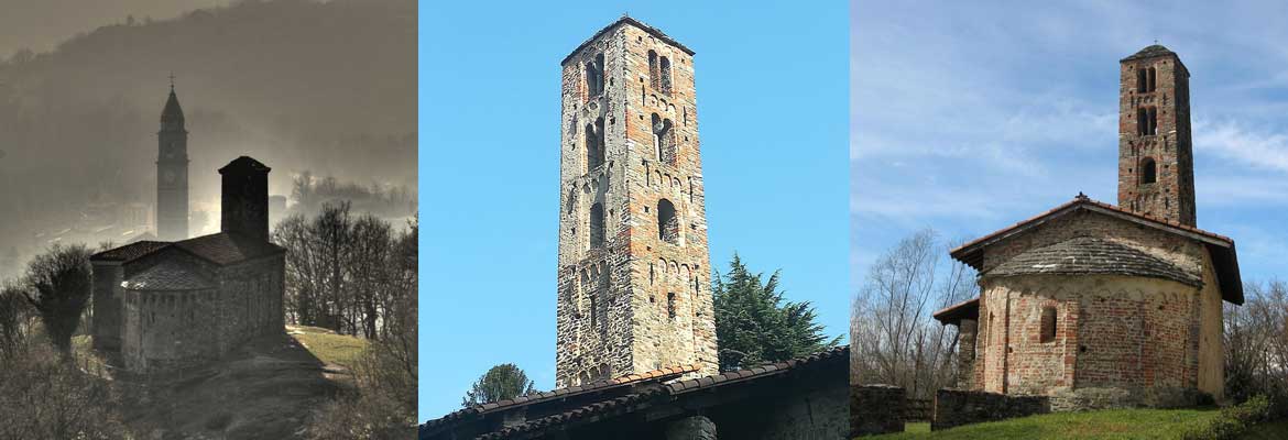 CHIESE ROMANICHE DELL'ANFITEATRO MORENICO DI IVREA